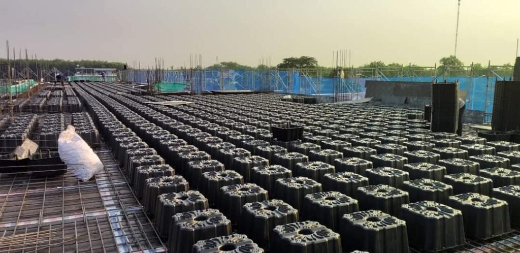 Công nghệ và cấu trúc của sàn hộp rỗng