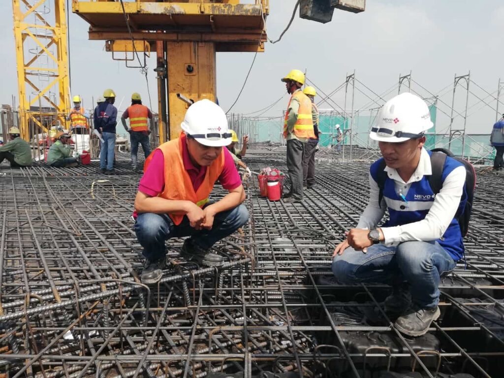 công tác cốt thép dầm sàn