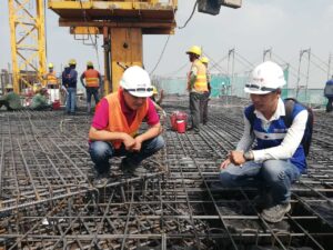 công tác cốt thép dầm sàn
