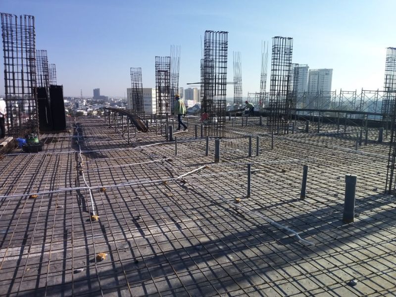 bản vẽ mặt bằng dầm sàn