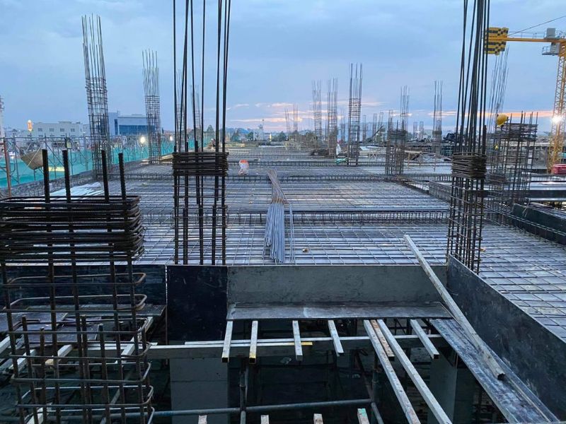 bản vẽ mặt bằng dầm sàn