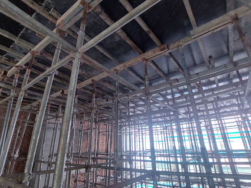 cách đóng cốp pha dầm sàn
