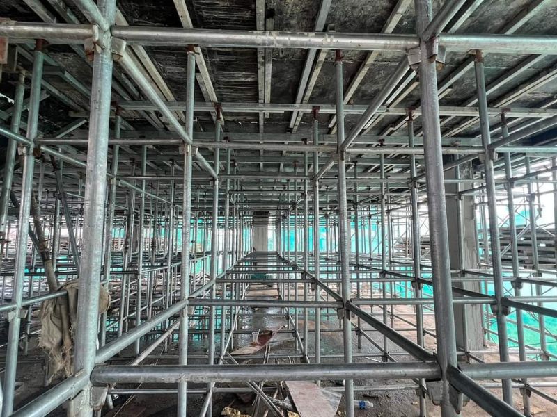 cách đóng cốp pha dầm sàn