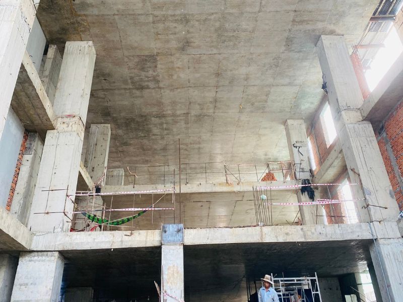tải trọng sàn truyền vào dầm